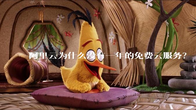 阿里云为什么没有一年的免费云服务?