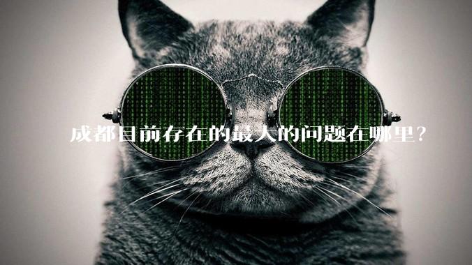 成都目前存在的最大的问题在哪里?