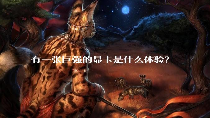 有一张巨强的显卡是什么体验?