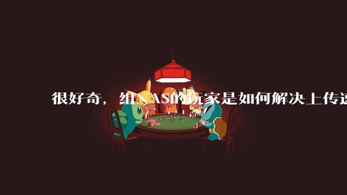 很好奇,组NAS的玩家是如何解决上传速率的问题?