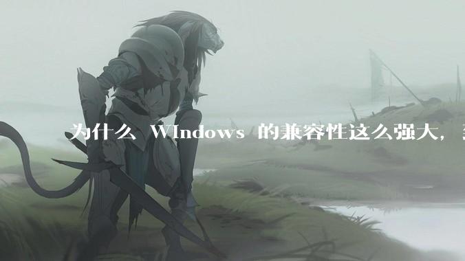 为什么 Windows 的兼容性这么强大,到底用了什么技术?