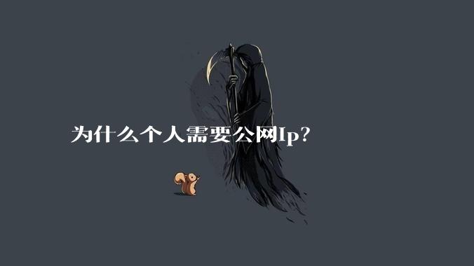 为什么个人需要公网ip?
