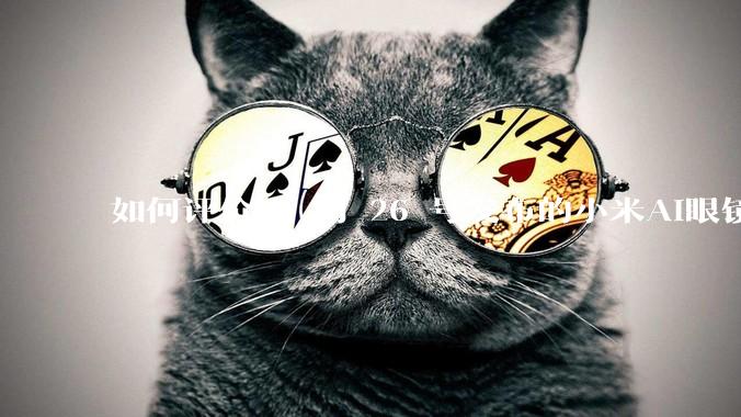 如何评价 6 月 26 号发布的小米AI眼镜?