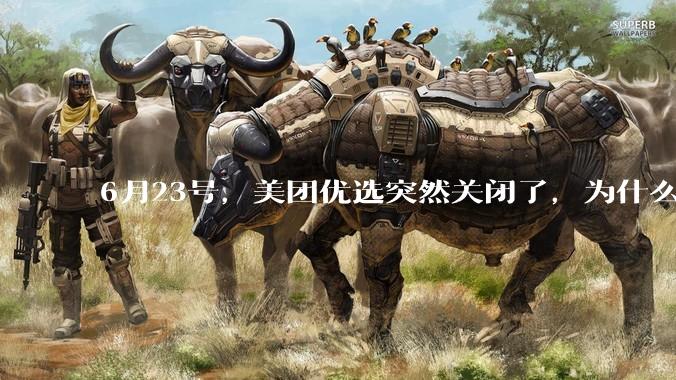 6月23号,美团优选突然关闭了,为什么?