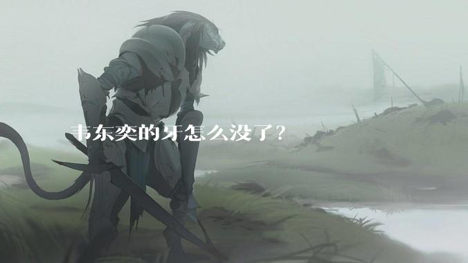 韦东奕的牙怎么没了?