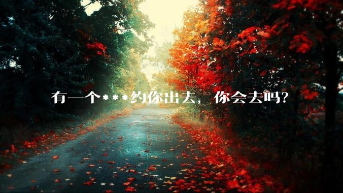 有一个***约你出去,你会去吗?