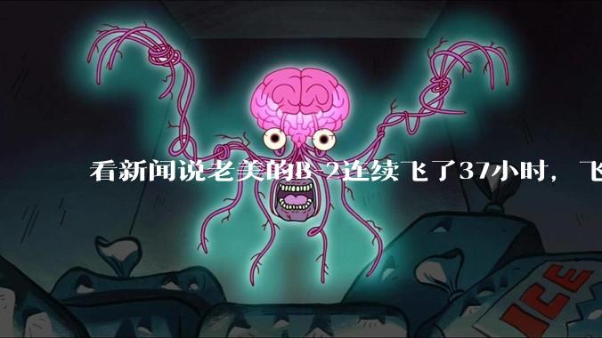 看新闻说老美的B-2连续飞了37小时,飞行员的吃喝拉撒怎么解决?