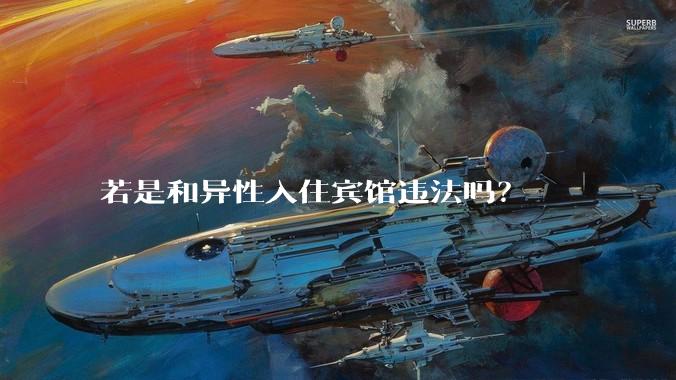 若是和异性入住宾馆违法吗?