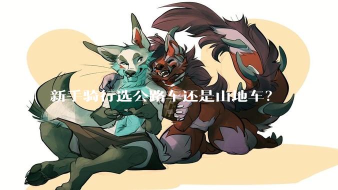 新手骑行选公路车还是山地车?