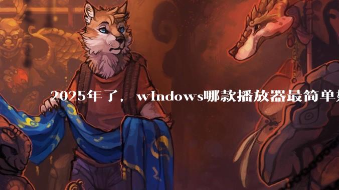2025年了，windows哪款播放器最简单好用？