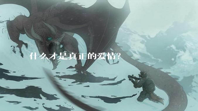 什么才是真正的爱情?