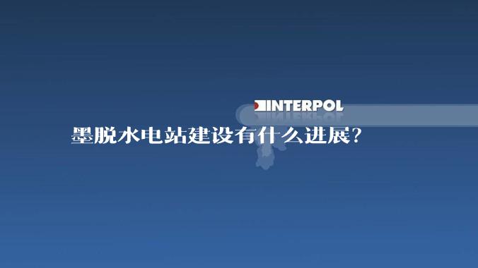 墨脱水电站建设有什么进展?