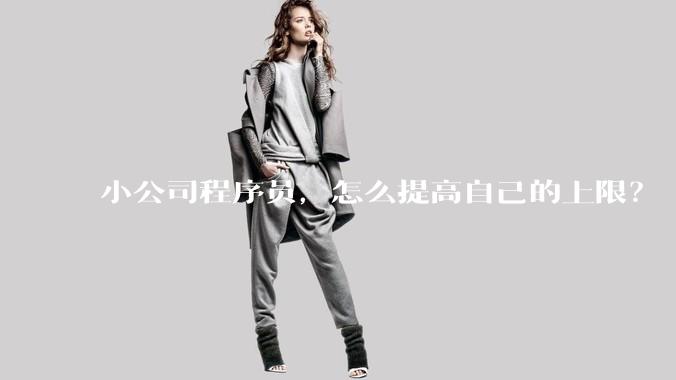 小公司程序员,怎么提高自己的上限?