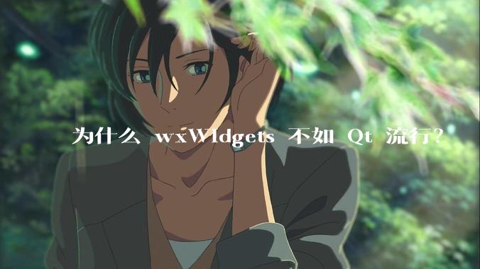 为什么 wxWidgets 不如 Qt 流行?