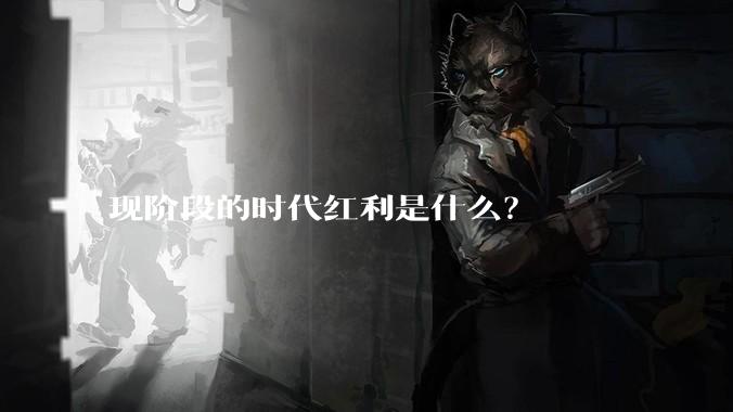 现阶段的时代红利是什么?