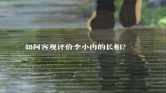 如何客观评价李小冉的长相?
