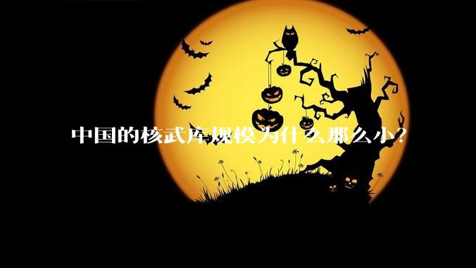 中国的核武库规模为什么那么小?