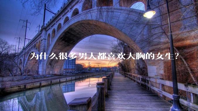 为什么很多男人都喜欢大胸的女生?