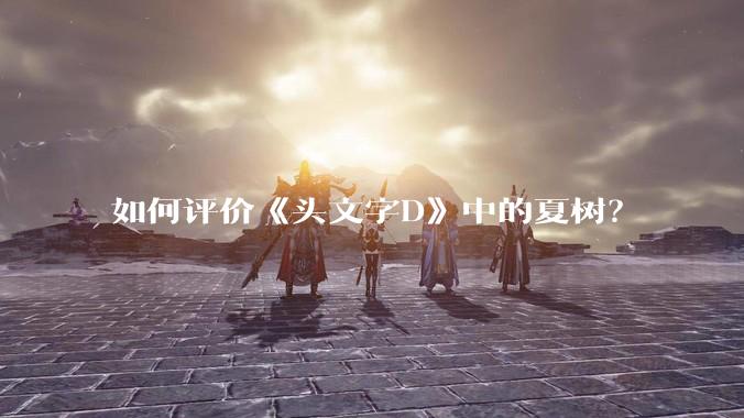 如何评价《头文字D》中的夏树?