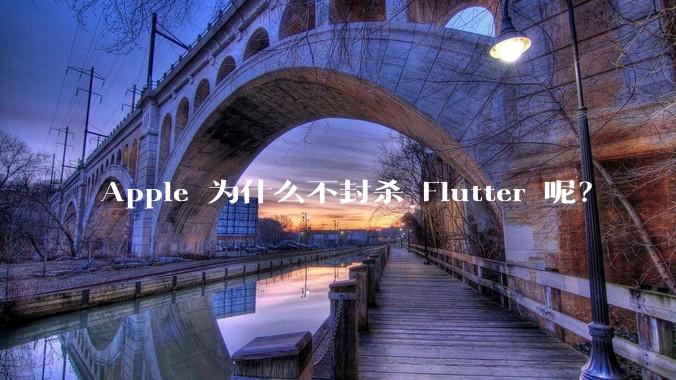 Apple 为什么不封杀 Flutter 呢?
