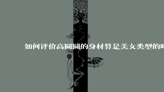 如何评价高圆圆的身材算是美女类型的吗?