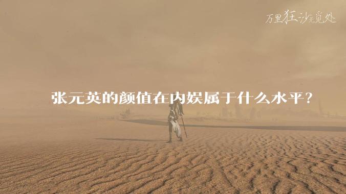 张元英的颜值在内娱属于什么水平?