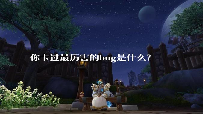 你卡过最厉害的bug是什么?