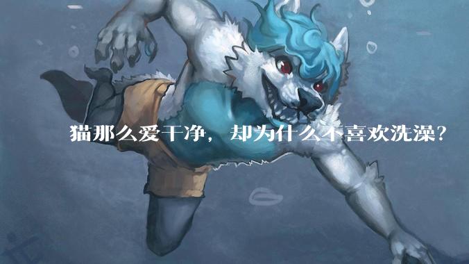 猫那么爱干净,却为什么不喜欢洗澡?