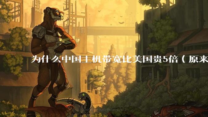 为什么中国主机带宽比美国贵5倍(原来错误的10000倍),比如阿里云?