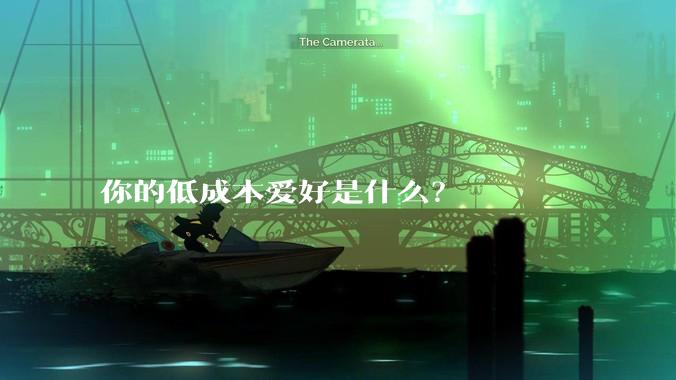 你的低成本爱好是什么?