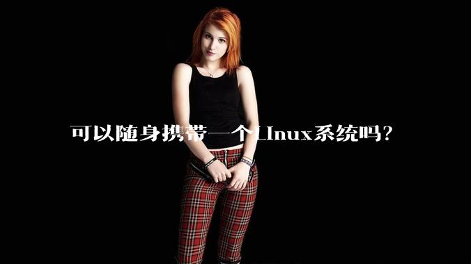 可以随身携带一个Linux系统吗?