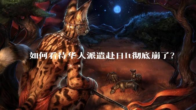 如何看待华人派遣赴日it彻底崩了?