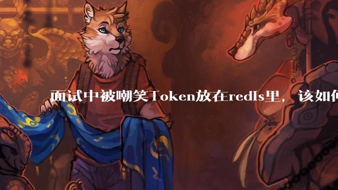 面试中被嘲笑Token放在redis里,该如何应对这种情况呢?