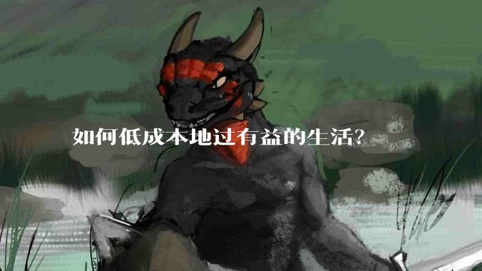 如何低成本地过有益的生活?