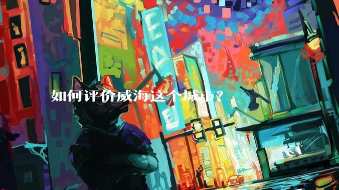 如何评价威海这个城市?
