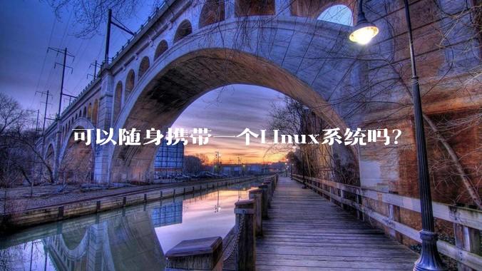 可以随身携带一个Linux系统吗?