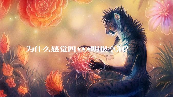 为什么感觉四***明很空洞?